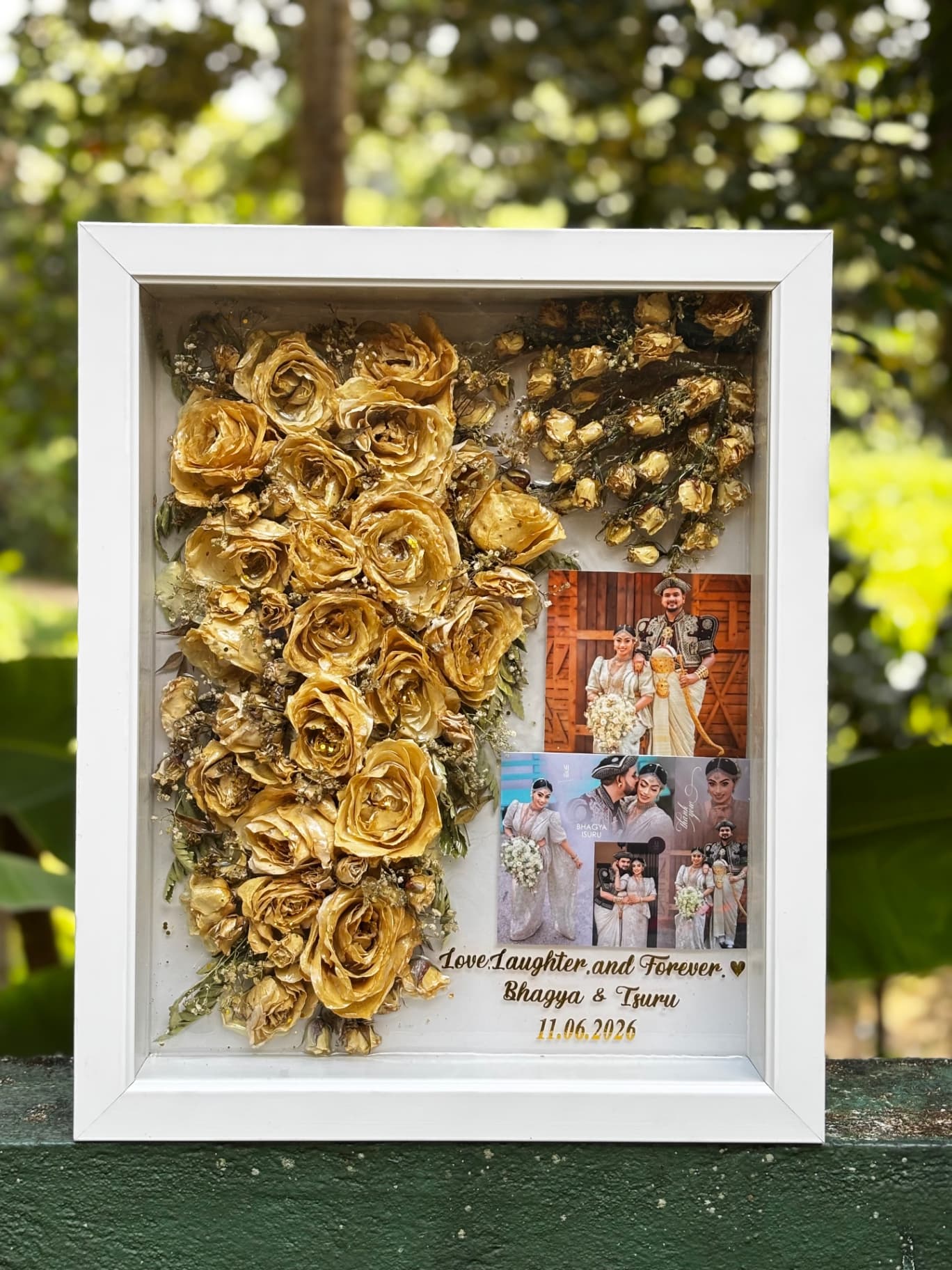 Glass frame preservation 